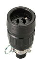 Я明工社 【MH2630】引掛防水コネクターボデー 2P 定格15A 125V M3端子