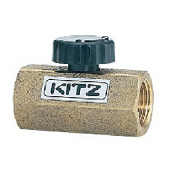 キッツ/KITZ 【BCGV10A】青銅製 ゲージバルブ 圧力計用ニードル弁 20K 3/8inch〔EI〕