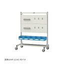 ####u.ヤマキン/山金工業 【MPR-1214C-PD】マルチパーツハンガー 間口1200サイズ 両面タイプ 移動式 組立式(4)