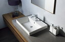 CERA/セラ 【SB5109Y-41】マットホワイト 洗面ボウル(洗面器) ハーフベッセル TR2〔EI〕
