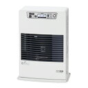 ###長府(旧サンポット) 石油ストーブ【FF-3512TL D(W)】ホワイト FF式 温風コンパクトタイプ 木造9畳/コンクリート15畳 石油タンク別売〔GC〕