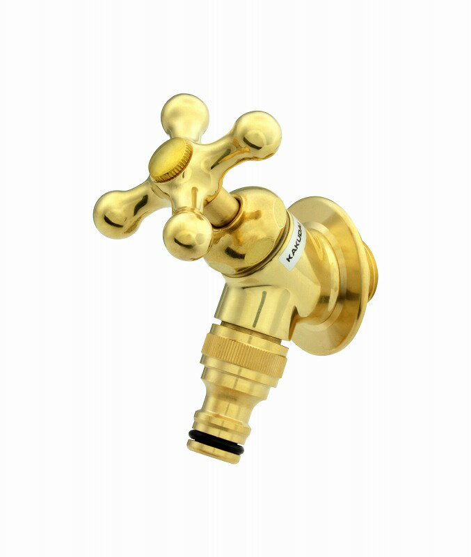 カクダイ/GAONA/ガオナ【GA-RA005】ガオナ ガーデン用水栓 アンティーク コンパクト (オシャレ ワンタ..