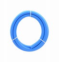 カクダイ/GAONA/ガオナ【GA-LC030】ガオナ 二槽式洗濯機用給水ホース1.0m ブルー (長さ調節可能)〔▽〕