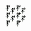 カクダイ/GAONA/ガオナ 【GA-LB024】洗濯機用ニップル 水漏れ防止 ワンタッチ 10個入 原状回復 これエエやん〔▽〕