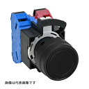 Яアイデック/IDEC 【HW1B-M110B】φ22 HWシリーズ 押ボタンスイッチ 平形 モメンタリ形 1a接点 ボタン色B(黒)
