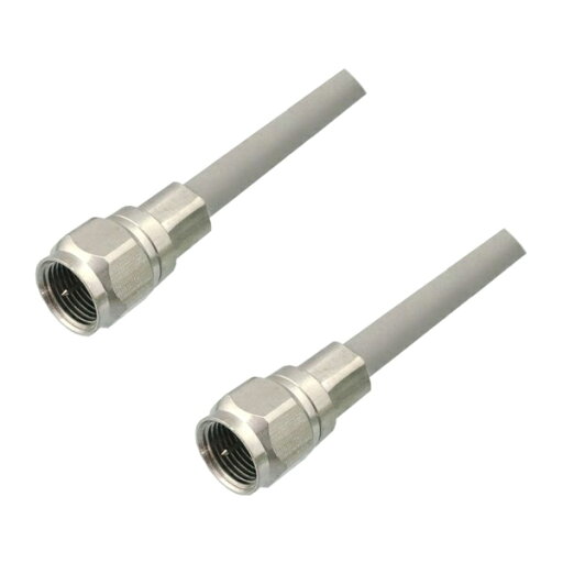 Яマックステル 【4CN-FF3-PP】両端F型コネクター付き S-4CFBケーブル 3m(ニッケルメッキ仕様) Яマックステル 【4CN-FF3-PP】両端F型コネクター付き S-4CFBケーブル 3m(ニッケルメッキ仕様)