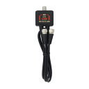 Яマックステル 【SDC-25L-P】ニッケルメッキ2分配器(全端子電通 出力ケーブル50cm付)(2)