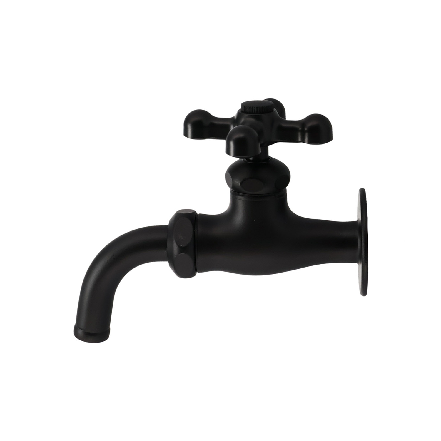 カクダイ/GAONA/ガオナ 【GA-RA016】万能ホーム水栓(マットブラック) ガーデン水栓 これエエやん〔▽〕