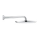 グローエ シャワー【2606600J】クローム オーバーヘッドシャワー(310mm) 壁付けシャワーアームセット〔EI〕