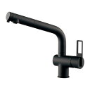 カクダイ 【118-051-MD】シングルレバー引出し混合栓 マットブラック CORDIA〔GB〕