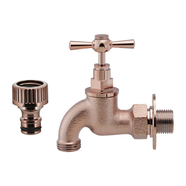 カクダイ 【701-346-BR】横水栓 カッパーブラウン〔GB〕