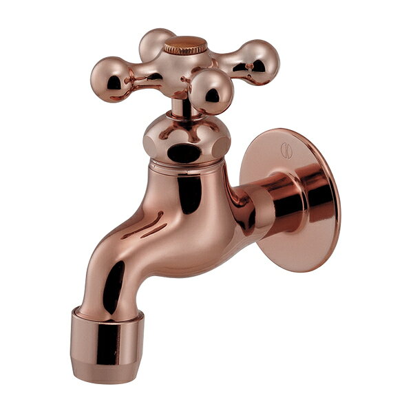 カクダイ 【701-031-BR】泡沫横水栓 カッパーブラウン〔GB〕