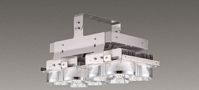 β東芝 照明器具【LEDJ-50006N-LD2】LED高天井器具 新700W形水銀ランプ×2灯相当 調光器別売 受注生産 {S2}