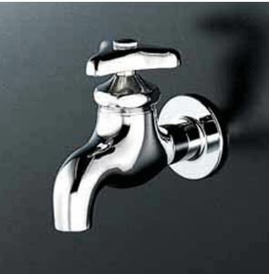 KVK 水栓金具 【K1-20】横水栓 20用〔GA〕