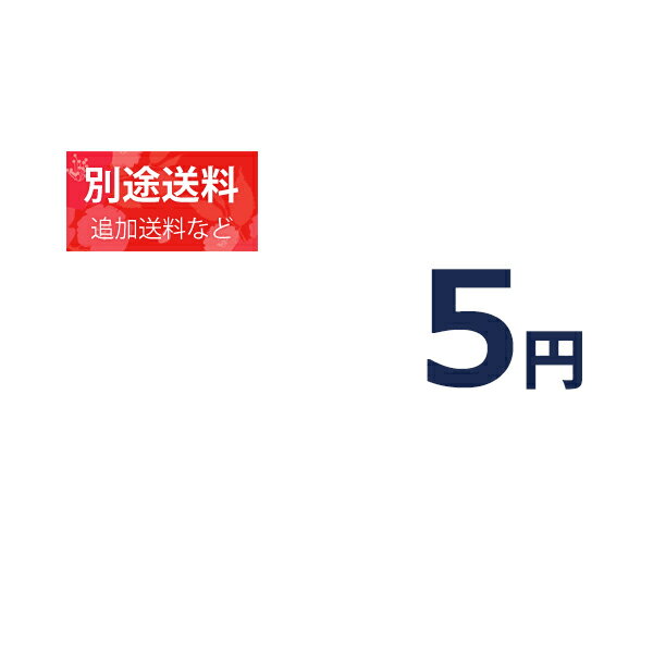 『5円分の別途追加料金』追加料金等の別途追加料金専用ページ【5円】