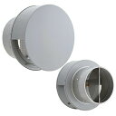 ユニックス 換気口【BSW250SC3MDSQ】丸型フラットカバー付 3メッシュ 防火ダンパー 120℃型式 (大口径)〔HF〕