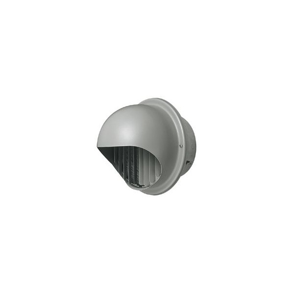 Rakuten - MELAT/メルコエアテック 換気部材【AT-75MGSD4】丸形フード 外壁用(ステンレス製) 適用パイプφ75 縦ギャラリ 防火ダンパー付〔HF〕
