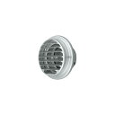 MELAT/メルコエアテック 換気部材【AT-100BGAD4】ベントキャップ 外壁用(アルミ製) 適用パイプφ100 横ギャラリ 防火ダンパー付〔HF〕