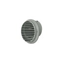 MELAT/メルコエアテック 換気部材【AT-100BNSD4-BL】ベントキャップ 外壁用(ステンレス製)BL品 適用パイプφ100 網 防火ダンパー付〔HF...