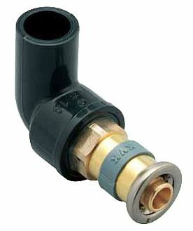 KVK 配管部材【GDHVL13-13】HIVPエルボ接続継手〔IF〕