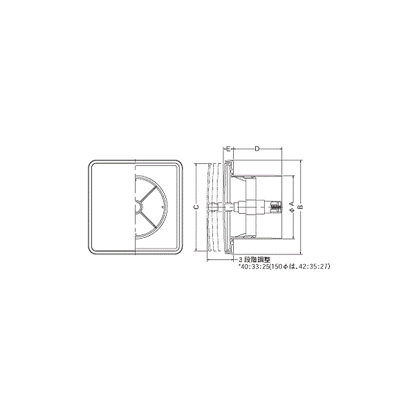 西邦工業【JSP150】室内用換気口樹脂製レジスター　プッシュ操作式〔HF〕 2