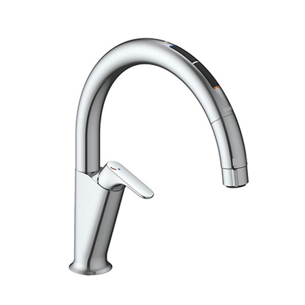 ◆在庫有り！INAX/LIXIL 水栓金具【JF-NAA466SY(JW)】キッチン用タッチレス水栓 ナビッシュ スタンダードタイプ 浄水器ビルトイン形 A6 一般地