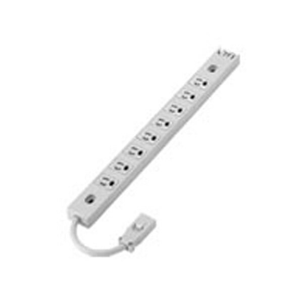 パナソニック 配線器具【WCH6408】情報ラック用連結電源コンセント増設部 接地15A抜け止め形 8コ口