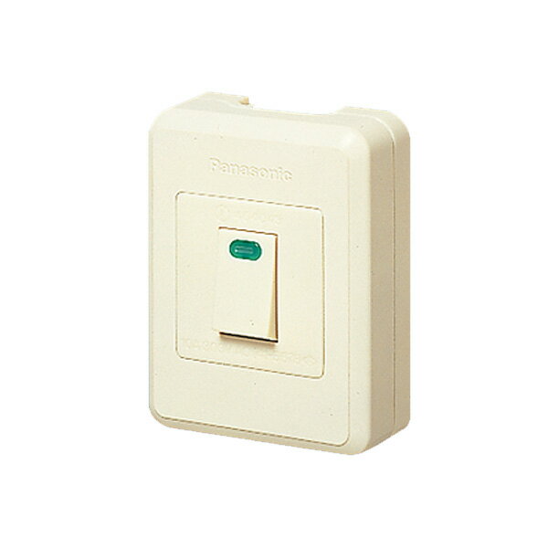 パナソニック 配線器具【WKS551】リファインシリーズ 露出ほたるスイッチB(片切) 押締端子 送りなし 10..