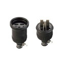 ###パナソニック 配線器具【WA3630】防水ゴムコードコネクタ(セット品) JIS防雨型 接地2P 30A 250V 受注約1ヶ月