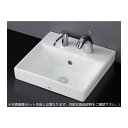 ###TOTO セット品番【LS721CM#NW1+TLE31SS1J】カウンター式洗面器 ベッセル式 ホワイト 台付自動水栓 アクアオート 自動水石けん供給栓...