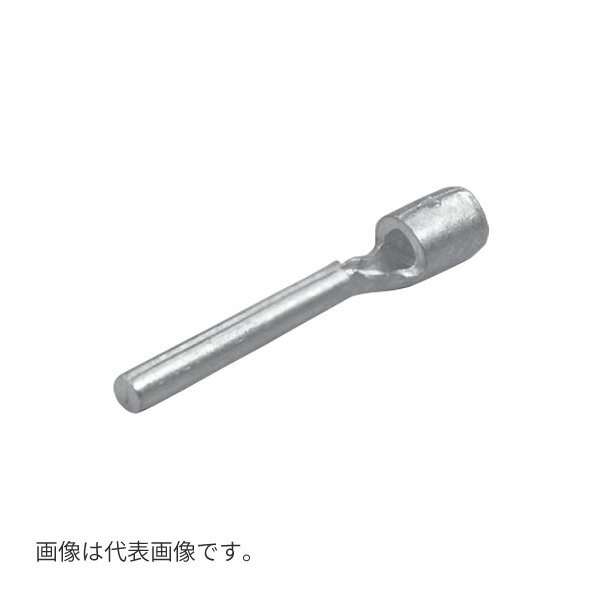 Яニチフ 【TC 1.25-13.5V-ST-C 100個】裸圧着端子 銅線用 (TC形)棒形 絶縁キャップ付