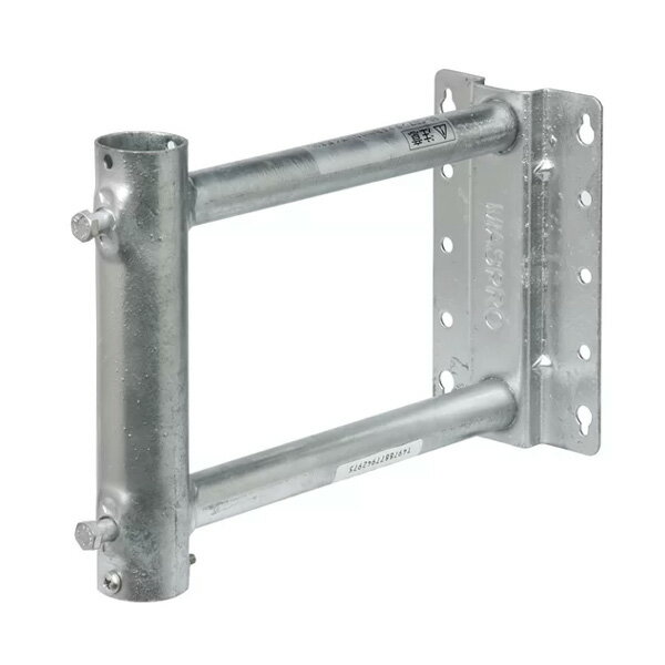 Яマスプロ電工 【SB22S】家庭用アンテナアクセサリー UHFアンテナ(1台)設置用 サイドベース 適合 φ22〜25.4mm 溶融亜鉛めっき