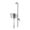###ミズタニバルブ工業 【MP-CO-2Pi-GR】coniwarium Pipe 小庭リウム パイプ Piprop Plant Stand Pan 灰〔FG...