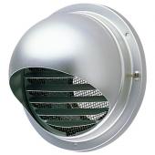 東芝(日本キヤリア) 換気扇部材【DV-201RNV】丸形パイプフード アルミ製(ガラリ・防虫網付)