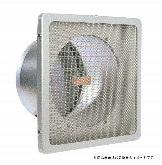 西邦工業【KND100C】角金網型10メッシュ・防火ダンパー付外壁用アルミ製換気口・フラットグリル〔HF〕