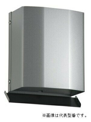 バクマ工業【ND-250JKR】耐風型フード付換気口 上下開口型 防火ダンパー付 シルバーメタリックライト〔HI〕