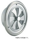 バクマ工業【RED-100】丸型レジスター 防火ダンパー付 受注約2週〔HI〕