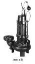 川本ポンプ【BU4-655-2.2L(フランジタイプ)】50Hz 汚物水中ポンプ 4極三相200V 自動型 BU4形 ノンクロッグタイプ〔GF〕(4)