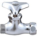π三栄水栓/SANEI【JV26A-13】ナット付化粧バルブ 共用形〔FA〕