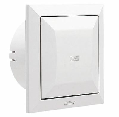 ▲●u.ナスタ/Nasta【KS-8640PR3-SG】屋内換気口 断熱密閉・プッシュタイプ シルバーグレー