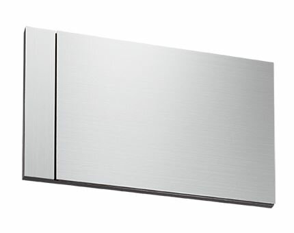 ▲●u.ナスタ/Nasta【KS-N53S】室名札 ステンレス 130×220