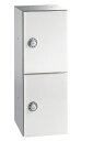 ####u.ナスタ/Nasta【KS-PV200S-2C-VB】プライベートボックス 屋内タイプ ボックス数2 シリンダー錠 バニラベージュ 400×150×169.3 受注生産