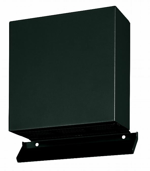 パナソニック ベンテック システム部材【VB-JW150S-K】(ブラック)カクピタフード(ステンレス製角形パイプフード) 着脱式ガラリ付・防虫網付〔HF〕