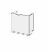 ♪ノーリツ 石油給湯器部材【0500540】配管カバーH48