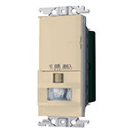 パナソニック 配線金具 【WTK1411FK】コスモシリーズワイド21[壁取付]熱線センサ付自動スイッチ(親器)(明るさセンサ・手動スイッチ付)（ベージュ）