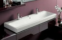 CERA/セラ 洗面・手洗【GB124020】アイコン (洗面器のみ) 洗面器 ホワイト 1200×485 引棒穴あり GEBERIT(ゲベリット)製 (旧品番...