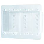 パナソニック 配線金具【WV24931K】コスモシリーズワイド21埋込防気カバー(3連接穴用) (旧品番 WV24931)