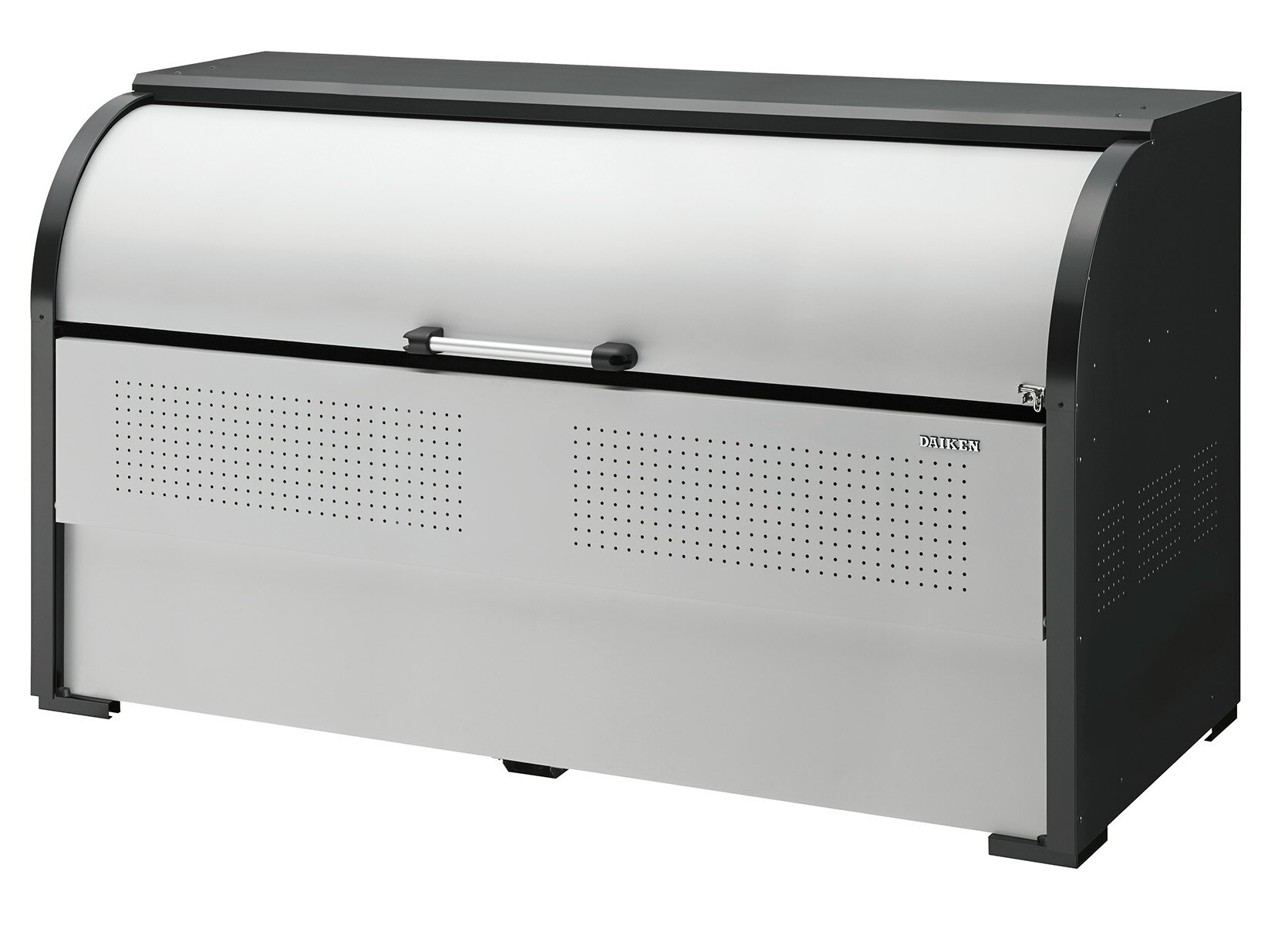 ●u.ダイケン 【CKR-1909-2】ゴミ収集庫 スチール製 クリーンストッカー CKR-2型 奥行900mm 容量1450L 組立式