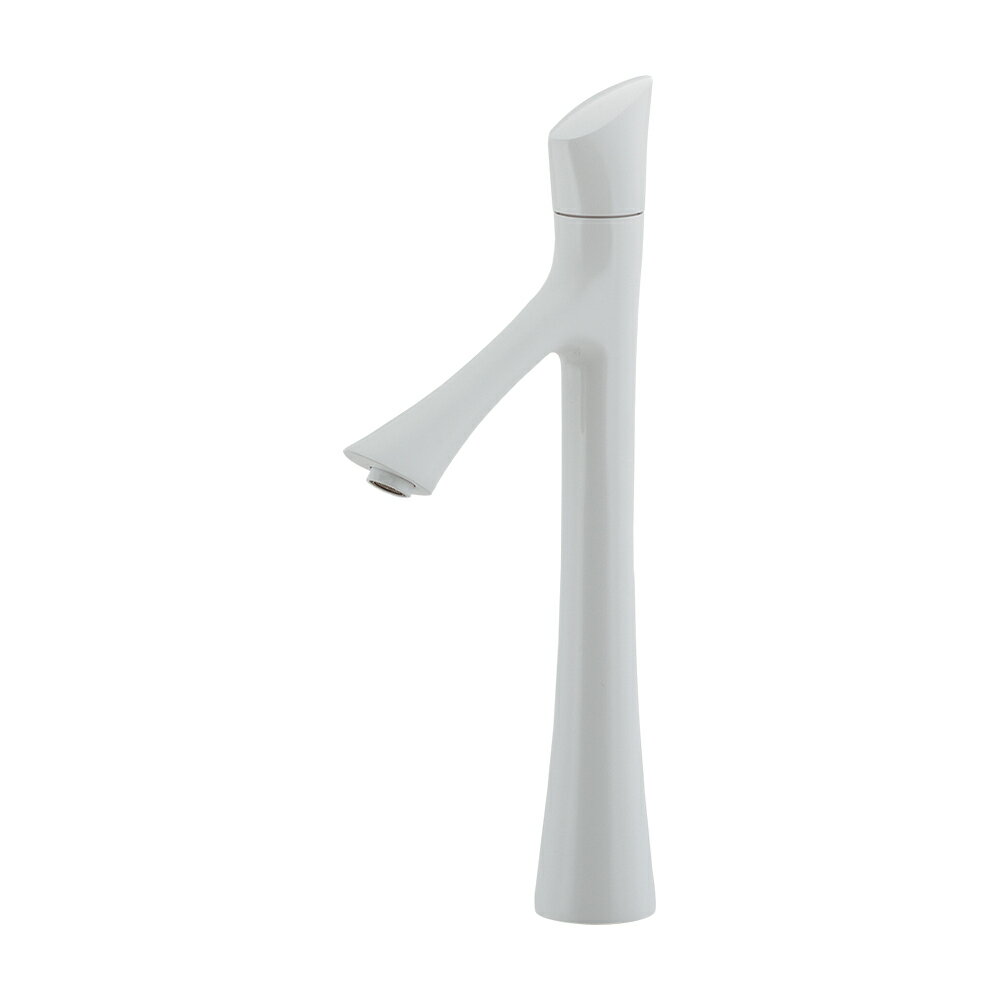 カクダイ 【716-294-W】立水栓(トール)//ホワイト〔GB〕