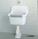 ###INAX/LIXIL セット品番【S-200/BW1+LF-7K-19-U】ピュアホワイト 掃除用流し 横水栓 壁給水・壁排水(Pトラップ)